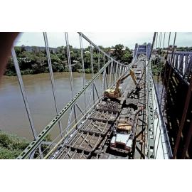 Walter Taylor Bridge being Resurfaced 2015