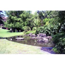 Lagoon in City Botanic Gardens - 1976