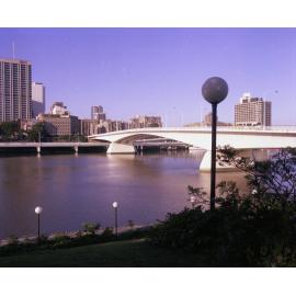 Victoria Bridge and City Skyline from QEII Park - 1982