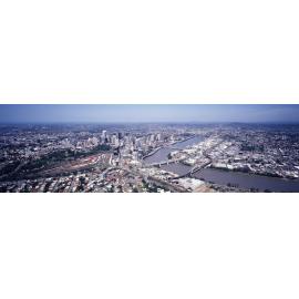 Aerial View of City from Paddington - 1989