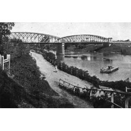 Indooroopilly Railway Bridge from Radnor Road - Indooroopilly - 1900
