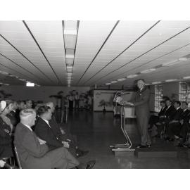 Carina Bus Depot Opening by Lord Mayor Clem Jones - 1969