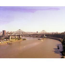 Story Bridge from Wilson Lookout - 1982