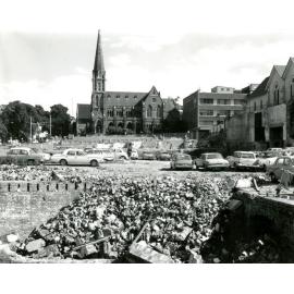 King George Square and Carpark - Construction Progress 1967