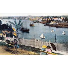 Brisbane River from Bowen Terrace - 1900