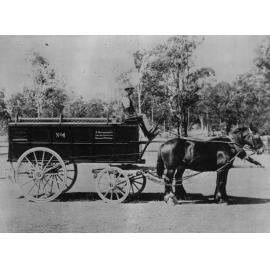 Horse Drawn Sanitation Wagon c1900