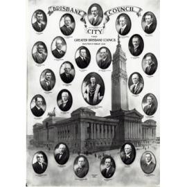 Lord Mayor and Alderman of the First Greater Brisbane Council - 1925