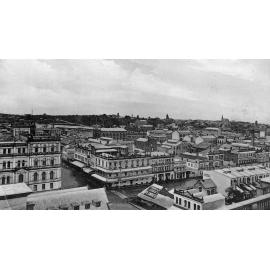 View of Brisbane from Executive Building - 1900