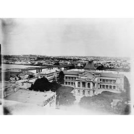 View of Supreme Court Victoria Bridge and South Brisbane 1925