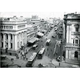Corner Queen and Creek Street - Taken circa 1920's