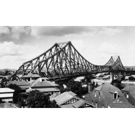 Story Bridge viewed from All Hallows School towards Kangaroo Point - 1940