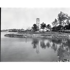 Newstead Park and Brisbane River - 1952