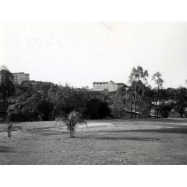 Victoria Park Looking towards Royal Brisbane Hospital 1963