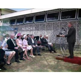 Nundah Library Official Opening  - 1968