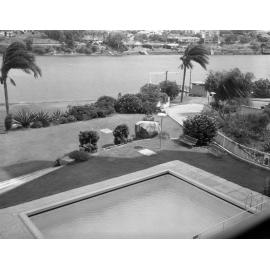 Swimming Pool and Gardens of Glenfalloch - 172 Oxlade Drive  - New Farm - 1967