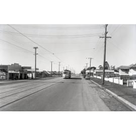 Tram on Logan Road - Mt Gravatt 1954