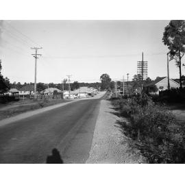 Logan Road - Mt Gravatt - Looking South from Mountain Street 1950