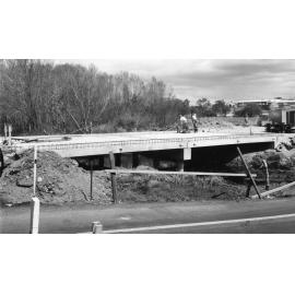 Lytton Road Bridge over Perrin Creek - Morningside - 1965
