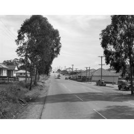 Logan Road - Mt Gravatt - Looking North from Gowrie Street. 1951