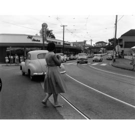 Corner of Given and Latrobe Terrace - Paddington - 1961