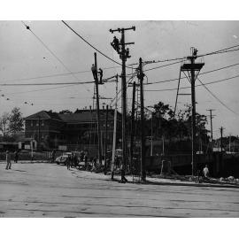 Tram Extensions - Petrie Terrace 1949
