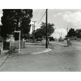 Corner Gladstone Road and Emily Street - Highgate Hill - 1961