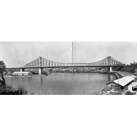 Story Bridge and City from Wilson Lookout  - 1951