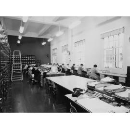 Central Records Section - City Hall - 1957