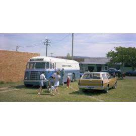 Mobile Library Parked at Dallas Parade - Keperra - 1978