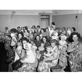 Immunisation Clinic Waiting Room - City Hall - 1952