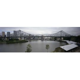 Story Bridge and City from Wilson Lookout - 1995