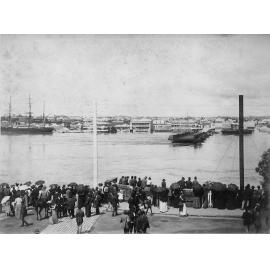 Victoria Bridge - Destroyed by Flood - 1893