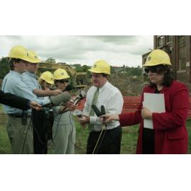 Lord Mayor Jim Soorley at Powerhouse Construction Launch - 1998