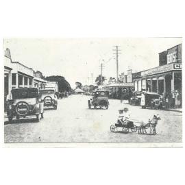 Goat cart in Bay Terrace, Wynnum - 1930