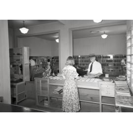 Wynnum Library Interior - 1952