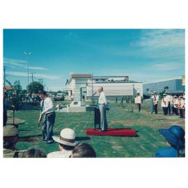 Kitchener Memorial rededication ceremony,Wynnum -1992