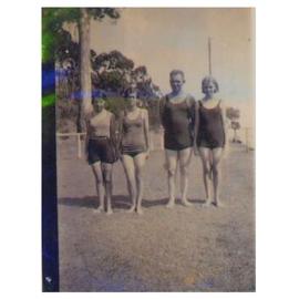 Swimmers at Lota - c1900s