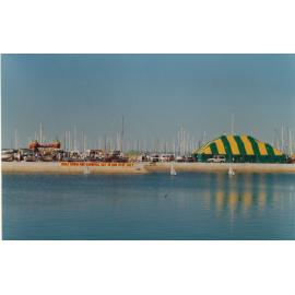 Opening day of Manly Marina extension, July 1987