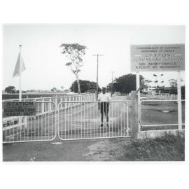 Entrance to Lytton Quarantine Station - 1962