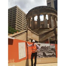  Anzac Square Restoration Work Progress - 2015