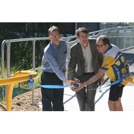 Opening Bulimba Creek MacGregor Bikeway - 2009