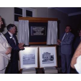 Official Opening of the Restored School Of Arts Building - 1985