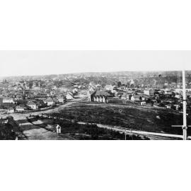 View of Brisbane from Windmill Tower - 1873
