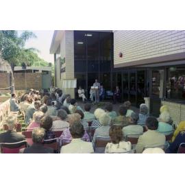 Wynnum Civic Centre and Library Official Opening by Lord Mayor Frank Sleeman.