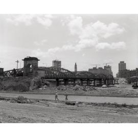 Stanley Street Underpass Construction - 1970
