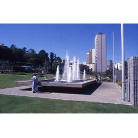 The Gallipoll Fountain of Honour in the Roma Street Parklands - 1977