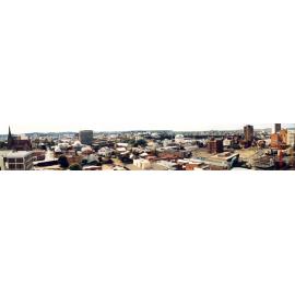 Panoramic View of Spring Hill and Fortitude Valley - 1985