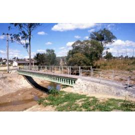 New Footbridge at Ainsworth Street - Salisbury. - 1978