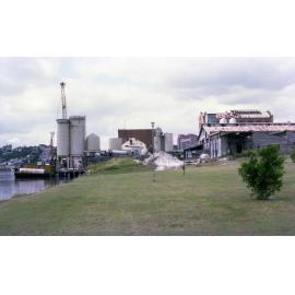 Sea Foam Flour Mill being Demolished - 398 Little Stanley Street - South Brisbane.