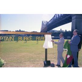 Captain Burke Park Opening by Lord Mayor Frank Sleeman - 1978